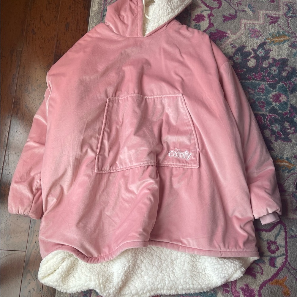 The Comfy sherpa unisex oversized jacket/blanket
